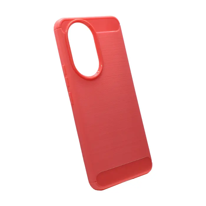 Maskica +CLASS TPU karbon mat za Honor 200 crvena