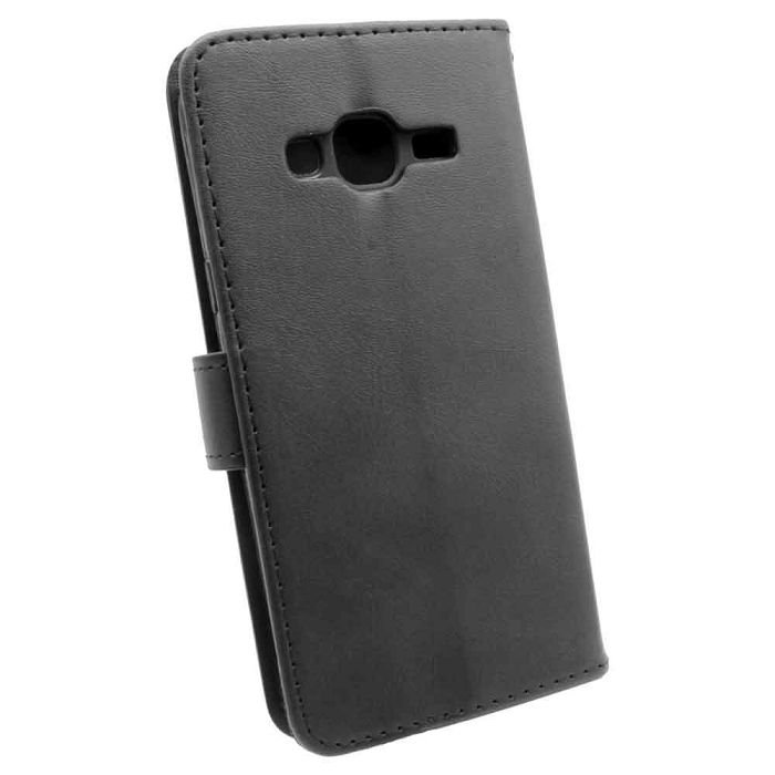 Torbica +CLASS Flip H classic za Samsung J3 2016, J320 crna