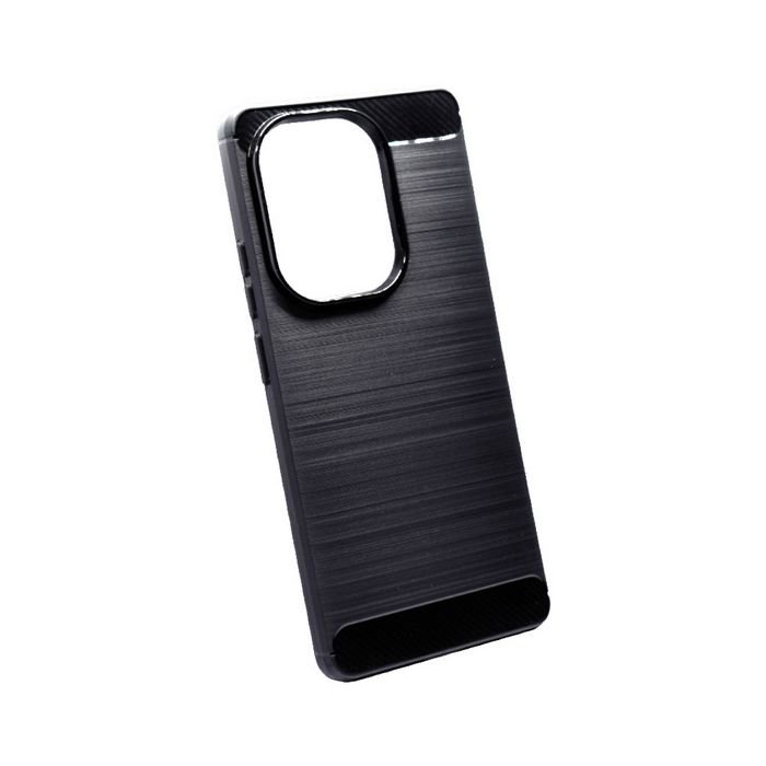 Maskica +CLASS TPU karbon mat za Xiaomi Redmi Note 13 Pro 4G, M6 Pro 4G crna
