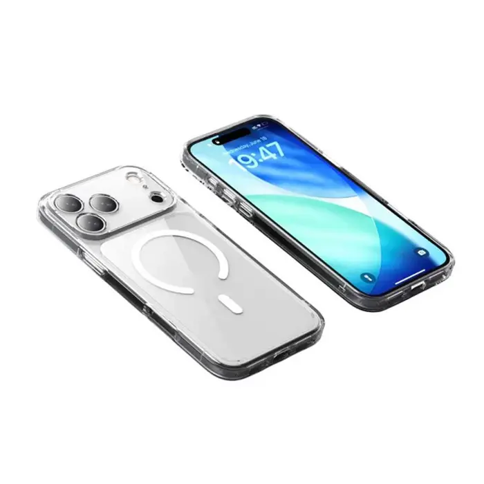Maskica MagSafe za iPhone 17 Pro Max, 18 Pro Max prozirna