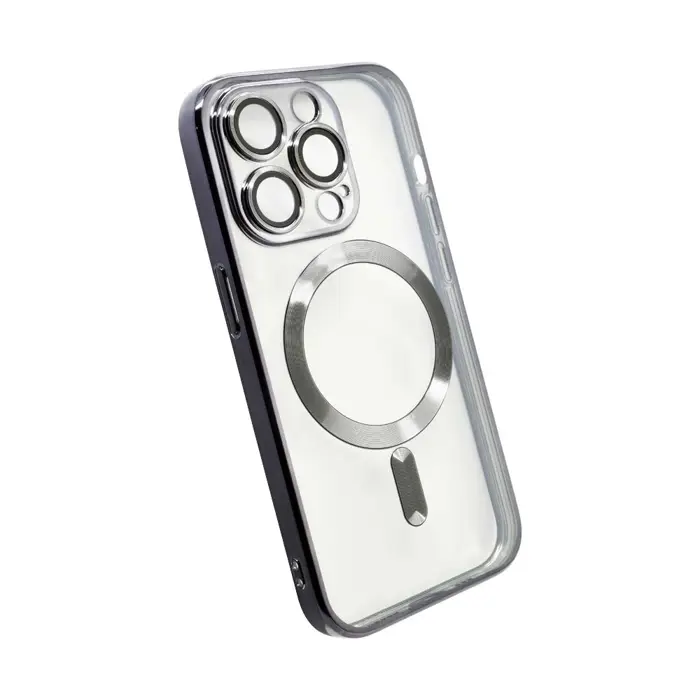 Maskica +CLASS MagSafe electro za iPhone 15 Pro Max crna