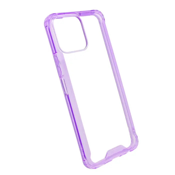 Maskica +CLASS TPU acrylic za Honor X8 ljubičasta