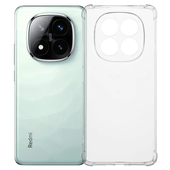 Maskica +CLASS TPU safe za Xiaomi Redmi Note 14 Pro Plus 5G prozirna