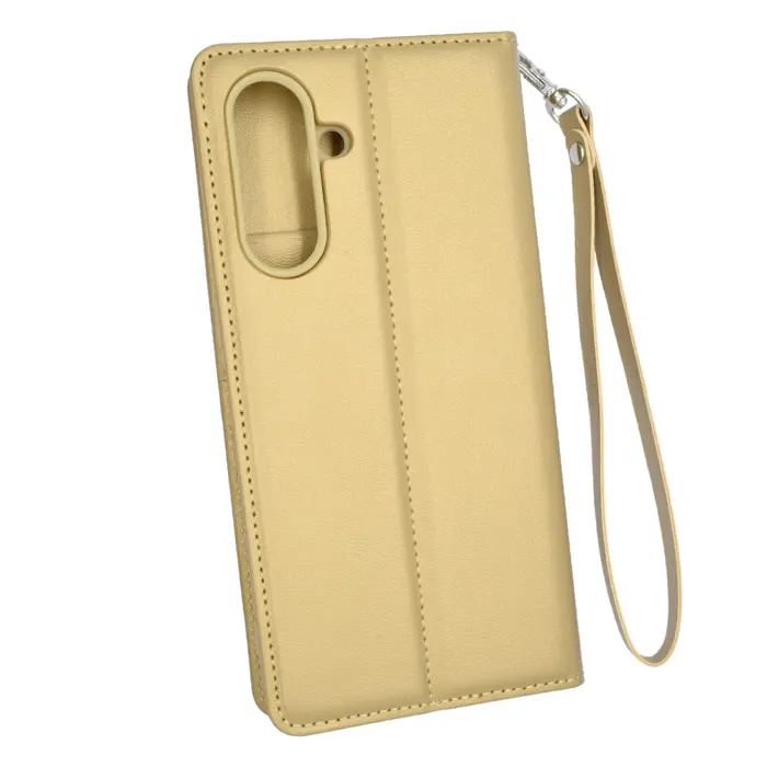 Torbica hanman Flip H za Samsung A56 5G, A566B, A36 5G, A366B magnet zlatna