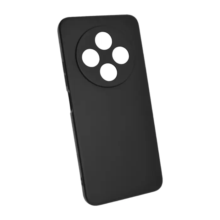 Maskica +CLASS silicone Edge za Xiaomi Redmi 14C 4G, 5G, A4, Poco C75 crna