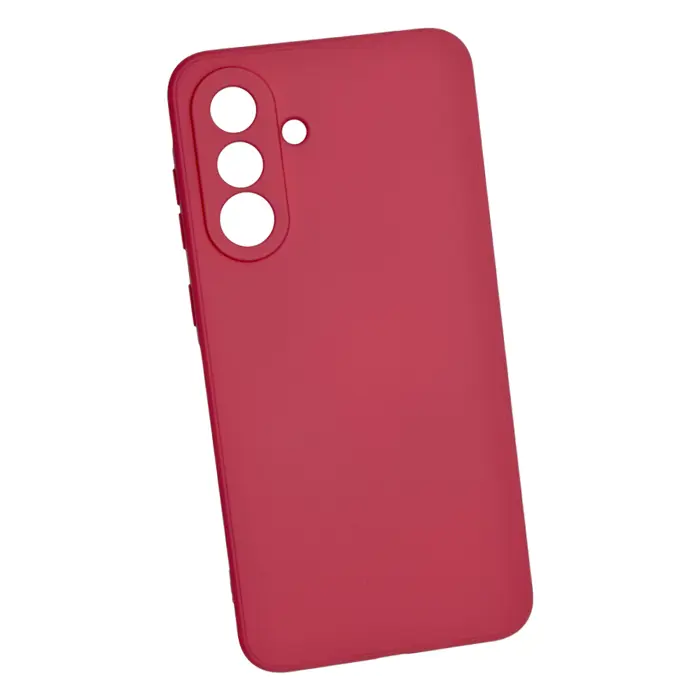 Maskica +CLASS silicone Edge za Samsung A36 5G, A366B bordo