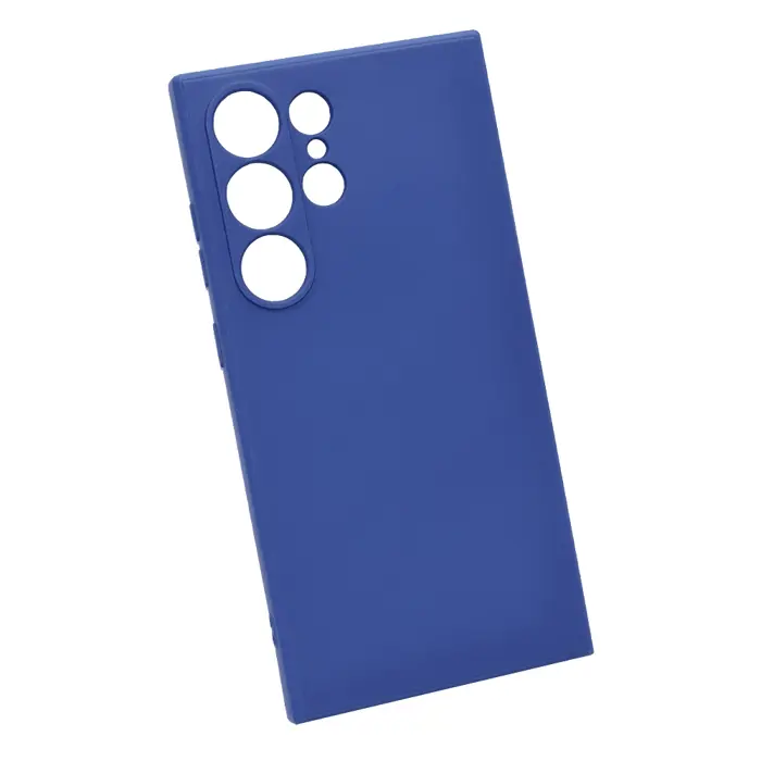 Maskica +CLASS silicone Edge za Samsung S24 Ultra, S928B tamno plava