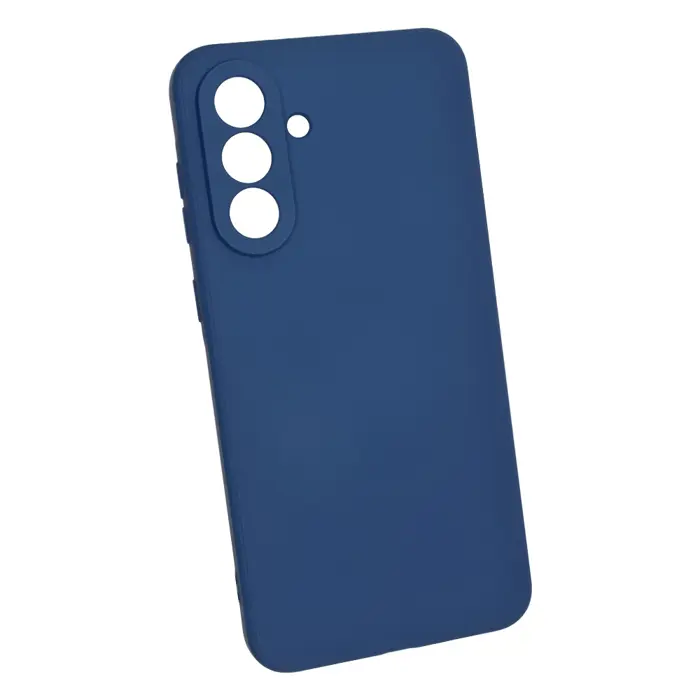 Maskica +CLASS silicone Edge za Samsung A56 5G, A566B tamno plava