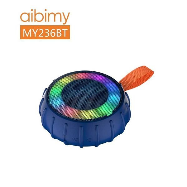 Zvučnik prijenosni bežični Bluetooth vodootporan MY236BT maskirno plavi