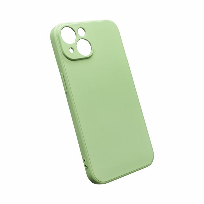 Maskica +CLASS silicone Edge za iPhone 15 Plus zelena