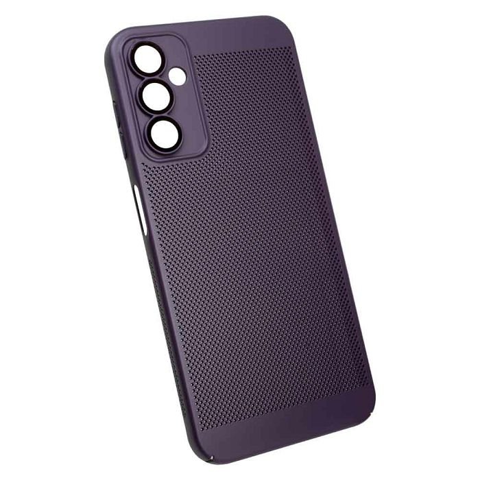 Maskica +CLASS net cover za Samsung A14 4G A145, A14 5G A146 tamno ljubičasta