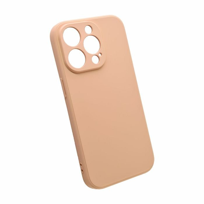 Maskica +CLASS silicone Edge za iPhone 14 Pro Max breskva