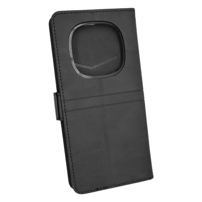 Torbica +CLASS Flip H line za Xiaomi Redmi Note 14 Pro 4G crna
