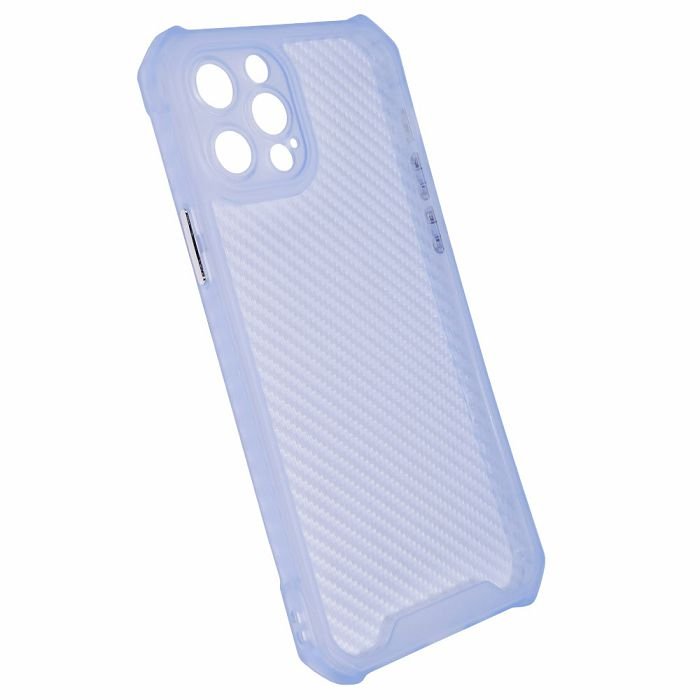 Maskica +CLASS TPU fiber za iPhone 12 Pro plava