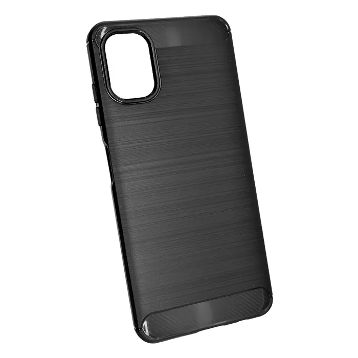 Maskica +CLASS TPU karbon mat za Samsung A06, A065 crna