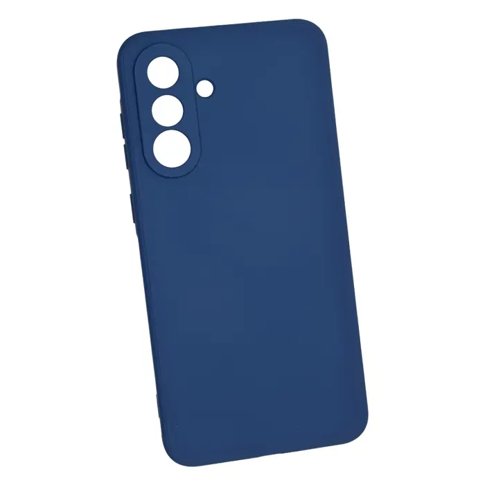 Maskica +CLASS silicone Edge za Samsung A36 5G, A366B tamno plava