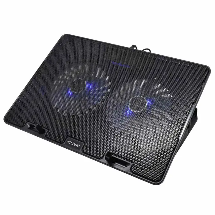 Stalak s hlađenjem za laptop +CLASS DCX-033 10-15,6'' 2 ventilatora