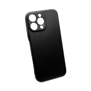 MASKICA +CLASS SILICONE EDGE IPHONE 16 PRO MAX CRNA